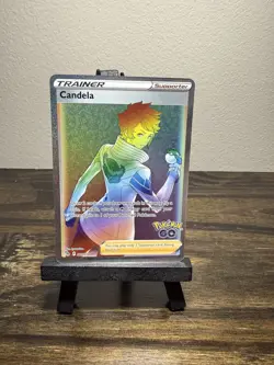 Pokemon Holo Full Art Rainbow Candela 083/078 Pokemon GO NM/M - Image 1
