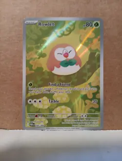 🔥Rowlet - Holo Illustration Rare Pokemon ME03: Perfect Order 090/088 NM Cond - Image 1