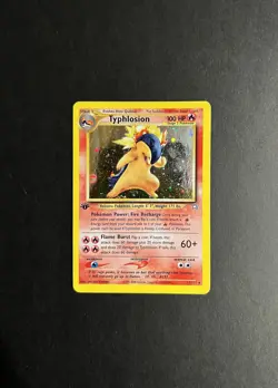 Typhlosion 1st Edition 17/111 Pokemon Neo Genesis Holo (HP) - Image 1