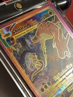 Pokemon Charizard Vstar Custom Fan-Art In Magnetic Case - Image 2