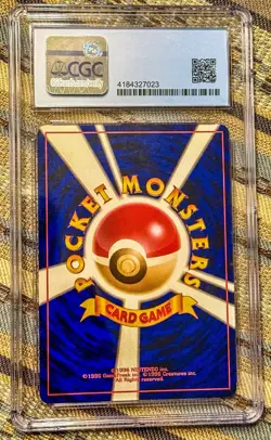 Pokemon TCG Vaporeon Holo Rare 1996 Japanese Jungle Set #134 CGC 8.5!🔥🔥🔥 - Image 2