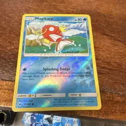Pokemon Magikarp 32/147 SM Burning Shadows Basic Reverse Holo Common English - Image 1