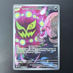 Pokemon TCG Cynthia's Spiritomb ASC 244/217 Full Art Rare Spirit - Image 1