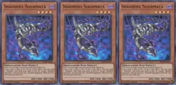 3x Shaddoll Squamata | BLHR-EN082 | UR | 1st Ed | NM | YuGiOh - Image 1