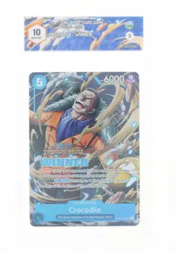 One Piece Card Game - Crocodile Winner (SR) - ST03-003 - GRAAD 10 ENG 2023 - Image 1