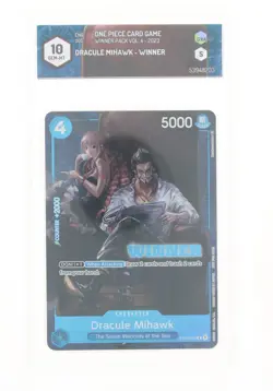 One Piece Card Game - Dracule Mihawk Winner (C) - ST03-005 - GRAAD 10 ENG 2023 - Image 1