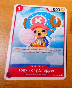 ONE PIECE ENGLISH CARD GAME CARTE Tony Tony. Chopper ST01-006 ST EN TCG NM - Image 1