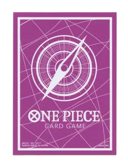 ONE PIECE Official Sleeve Vol.13 Standard Purple Individual Card Sleeve Bandai - Image 1