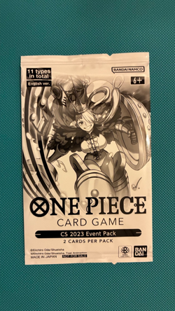 One Piece Championship 2023 Event Pack Sealed Official Tournament Prize TCG - CS - Image 2