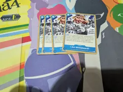 I Am Whitebeard!! x4 ST22-015 SR ONE PIECE Tcg Game NM Blue Playset - Image 1