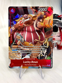 Lucky.Roux PRB02-003 (Alt Art) English - One Piece Card TCG - NM/M - Image 1