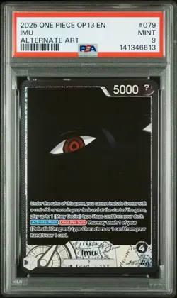 One Piece PSA 10 Five Elder + PSA 9 Imu OP13 Set Alternative Art 2025 English - Image 2