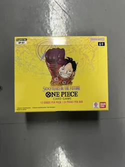 One Piece TCG - OP07 - 500 Years in the Future Sealed Booster Box - Image 1