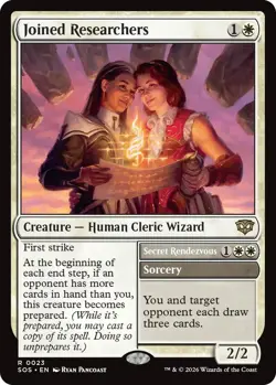 Joined Researchers [Secrets of Strixhaven] Foil Near Mint - Image 1