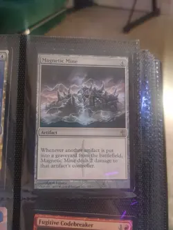 Magnetic Mine Mirrodin Besieged Rare - MTG Magic the Gathering Card - Image 1
