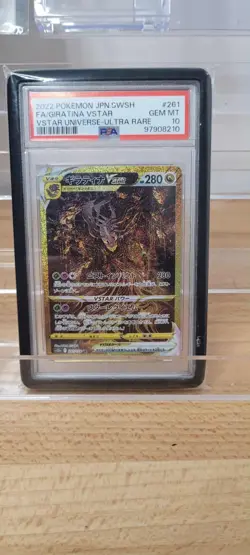 PSA 10 Giratina VSTAR UR 261/172 s12a VSTAR Universe Pokemon Card Japanese 2022 - Image 1