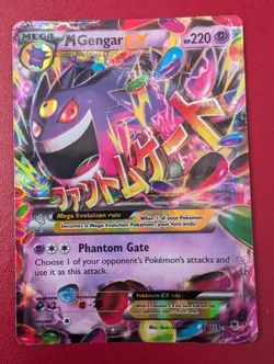 M Gengar EX 35/119 Phantom Forces Holo Pokemon Card Excellent Condition - Image 1
