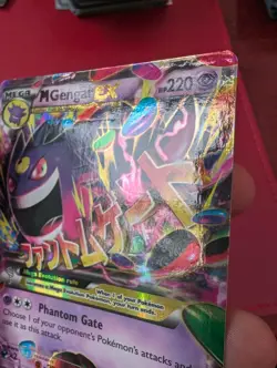 M Gengar EX 35/119 Phantom Forces Holo Pokemon Card Excellent Condition - Image 3