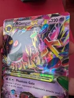M Gengar EX 35/119 Phantom Forces Holo Pokemon Card Excellent Condition - Image 4