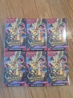 Pokemon TCG Ascended Heroes Booster Bundle - Lot of X6 New/Sealed READY TO SHIP - Image 1