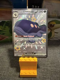 Pokemon TCG Paldean Clodsire EX 219/091 Shiny Ultra Rare Paldea Fates - Image 1