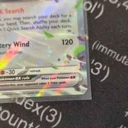 Pidgeot ex 164/197 Stamped Promo Holo Pokemon 2023 Prize Pack Series 5 NM - Image 4