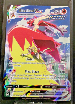 Pokemon TCG Blaziken Silver Tempest VMAX TG15/TG30 NM - Image 1