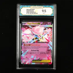 TQG 9.5 Mint+ 2025 Pokemon ENG Mega Diancie ex #I PFL EN 041/094 RR - Image 1