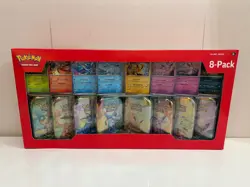 1 Pokemon TCG Costco 8-Pack Prismatic Evolutions Mini Tin Boxes SEALED - Image 1