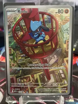 Pokemon TCG Riolu MEP EN 010 Black Star Promo Mega Evolution ETB SEALED - Image 1