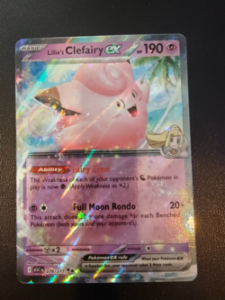 Pokemon TCG- Lillie’s Clefairy ex 076/217 Double Rare - Ascended Heroes - NM - Image 1