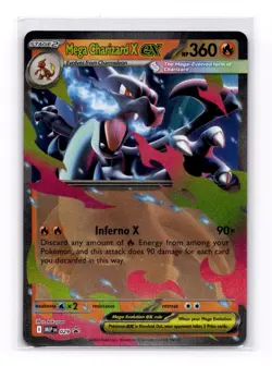 Mega Charizard X ex - 029 Pokemon Mega Evolution Promos 29 Near Mint - Image 1