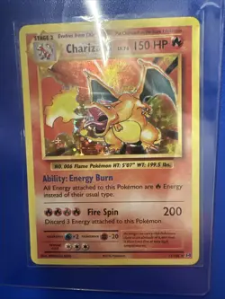 Pokemon TCG Charizard 11/108 Rare Reverse Holo XY: Evolutions - Image 1