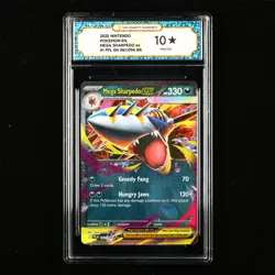 TQG 10 PRISTINE 2025 Pokemon ENG Mega Sharpedo ex #I PFL EN 061/094 RR - Image 1