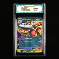 TQG 10 PRISTINE 2025 Pokemon ENG Mega Sharpedo ex #I PFL EN 061/094 RR - Image 2