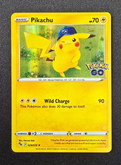 Pikachu - 028/078 - Pokemon Go - Pokemon - Image 1