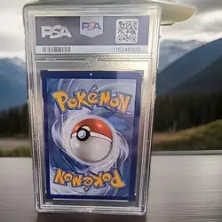 2021 POKEMON SWORD & SHIELD EVOLVING SKIES #030 FULL ART/VAPOREON VMAX PSA 9 - Image 2