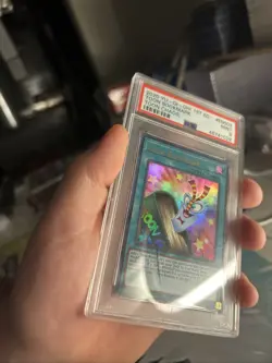 2020 Yu-Gi-Oh! 1st edition Toon Bookmark Toon Chaos PSA 9 CRACKED CASE SO CHEAP - Image 2