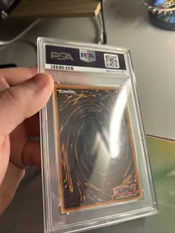 2020 Yu-Gi-Oh! 1st edition Toon Bookmark Toon Chaos PSA 9 CRACKED CASE SO CHEAP - Image 3