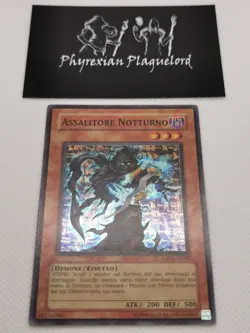 Yugioh Night Assailant CP01-IT005 Super Rare Champion Pack Game 1 One NM- ITA - Image 3
