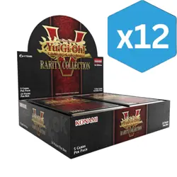 Yugioh Rarity Collection 5 - Sealed Booster Box CASE - Image 1