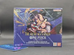 One Piece OP-14 The Azure Sea's Seven Booster Box OP14-EB04 English Sealed - Image 1