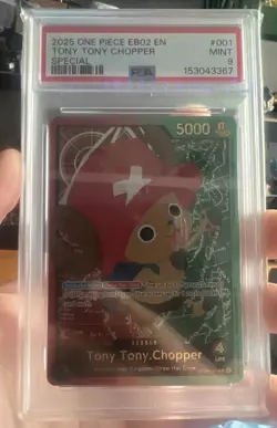 2025 ONE PIECE EB02 ANIME 25TH COLLECTION SPECIAL TONY TONY CHOPPER - Image 1