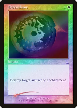 Disenchant FOIL Time Spiral - Timeshifted HEAVILY PLD Special CARD ABUGames - Image 1
