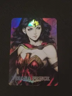 Anime Holo Waifu Card - Cardass Masters - Wonder Woman - Diana Prince - Image 1