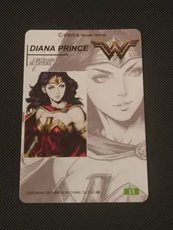 Anime Holo Waifu Card - Cardass Masters - Wonder Woman - Diana Prince - Image 2