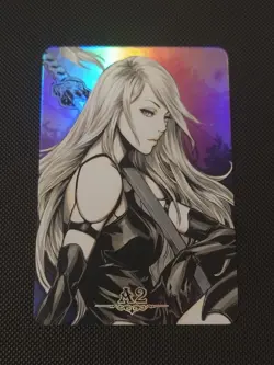 Anime Holo Waifu Card - Cardass Masters - Nier Automata - A2 - Image 1