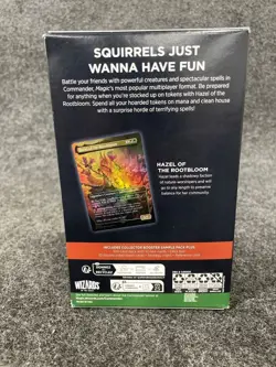 MTG: Squirreled Away Bloomburrow Commander Deck, Sealed Box is Worn - Image 4