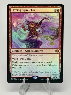 Hexing Squelcher Lorwyn Eclipsed Foil magic the gathering near mint - Image 1