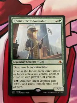Amonkhet Rhonas the Indomitable Normal NM Fast Shipping - Image 1